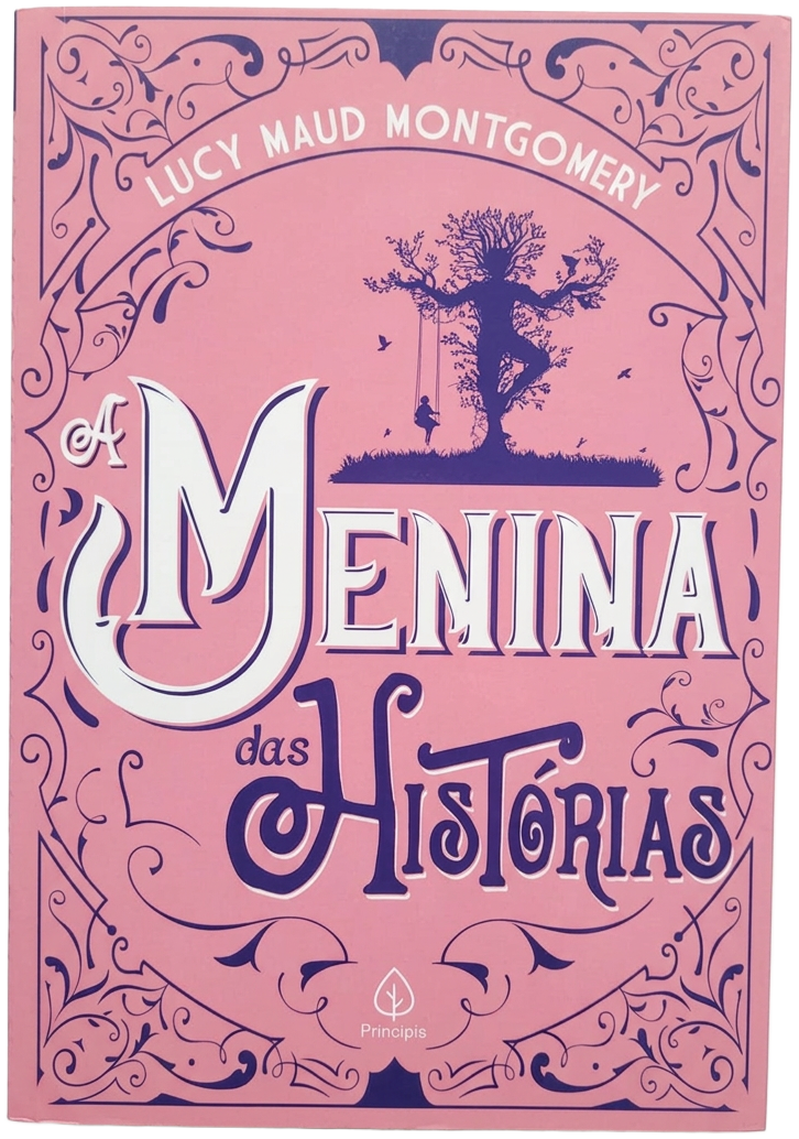 Capa de A Menina das Histórias