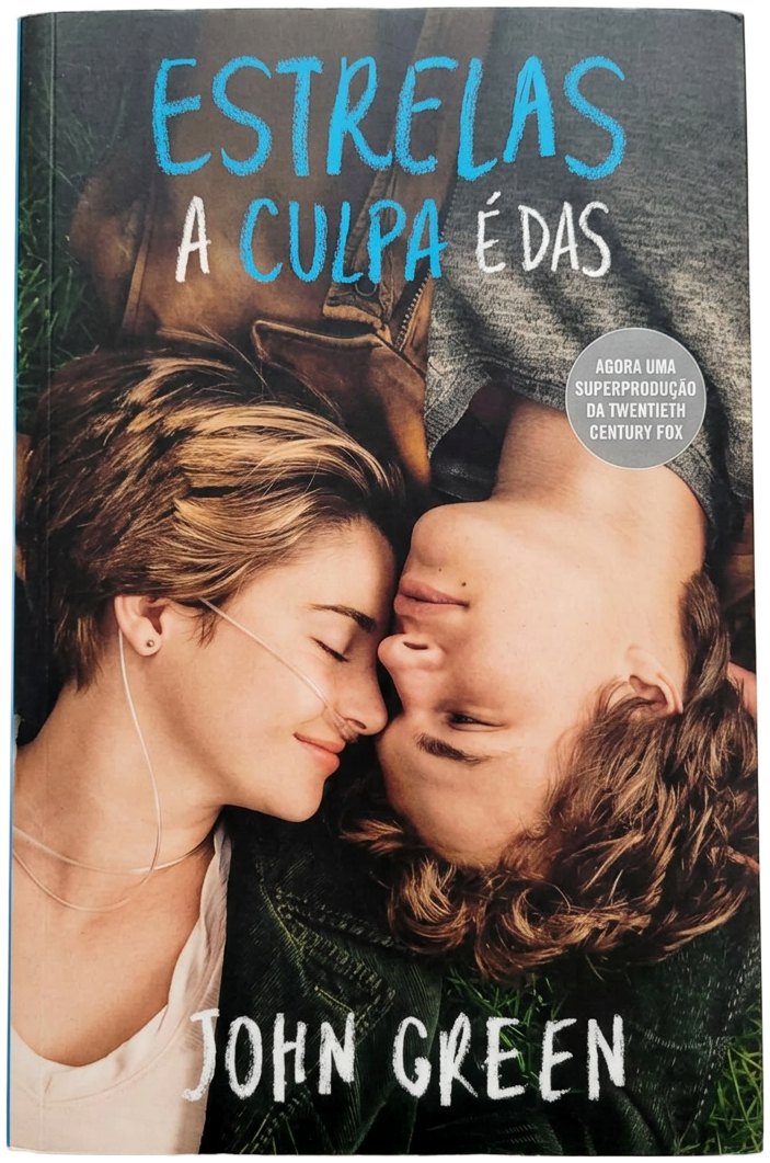 Capa de A Culpa é das Estrelas